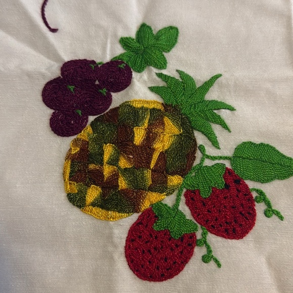 Handmade Mexican Embroidered Kitchen Cloth – Unique & Authentic - Picture 2 of 4